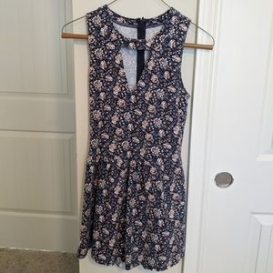 Hollister Flower Print Romper